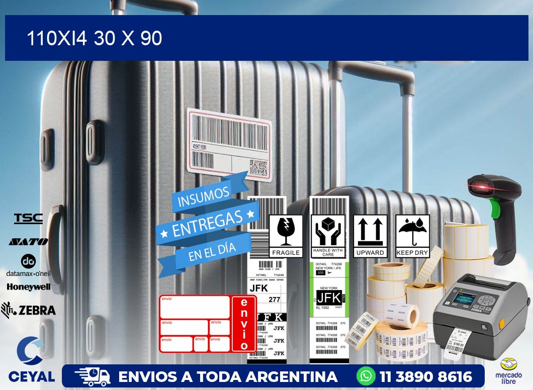 110Xi4 30 x 90