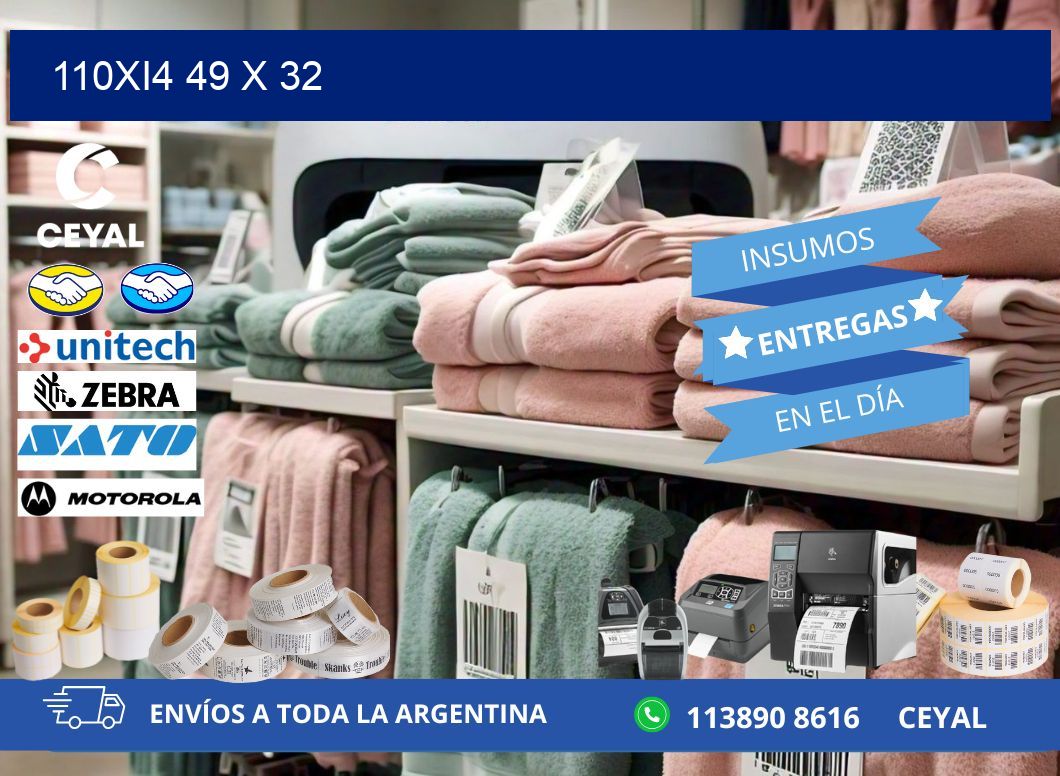 110Xi4 49 x 32