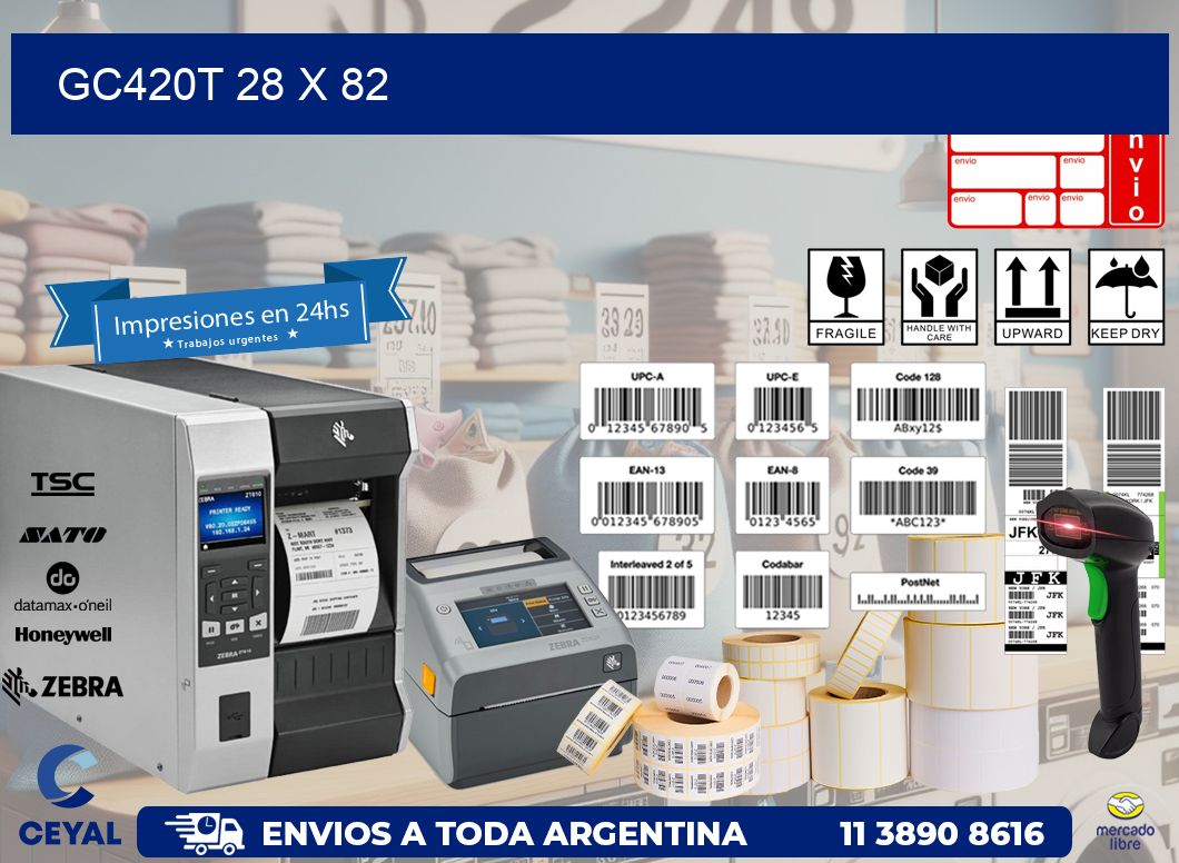 GC420T 28 x 82