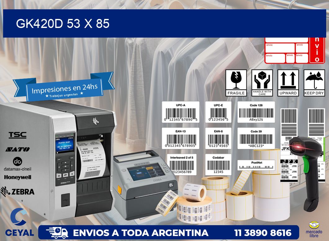 GK420D 53 x 85