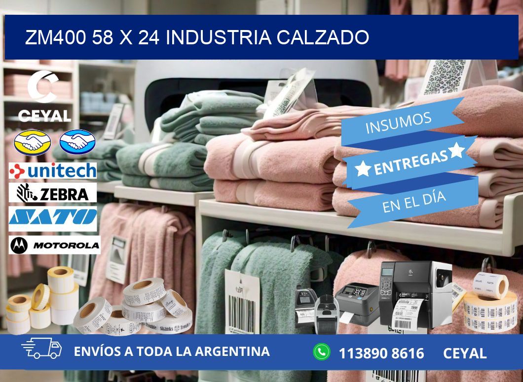 ZM400 58 x 24 INDUSTRIA CALZADO