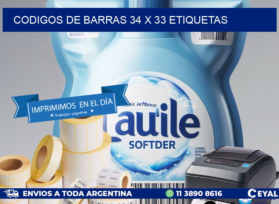 codigos de barras 34 x 33 etiquetas