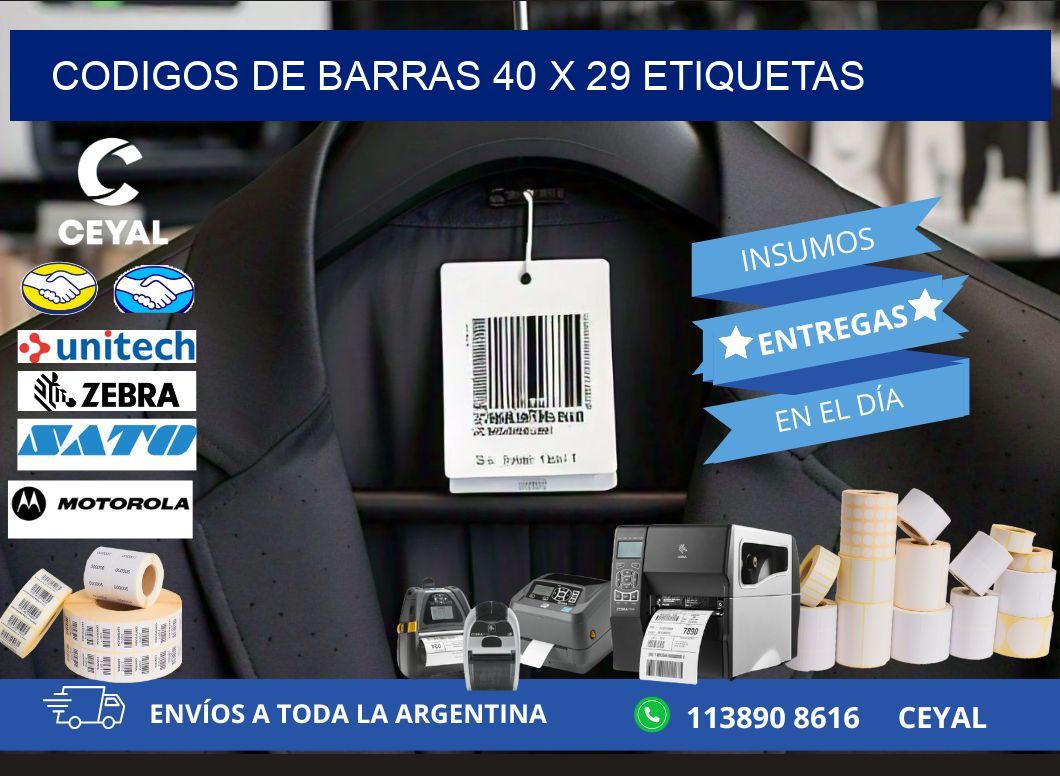 codigos de barras 40 x 29 etiquetas