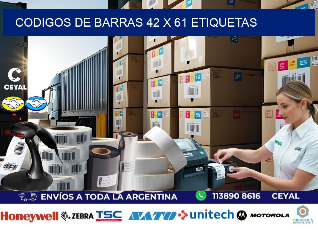 codigos de barras 42 x 61 etiquetas