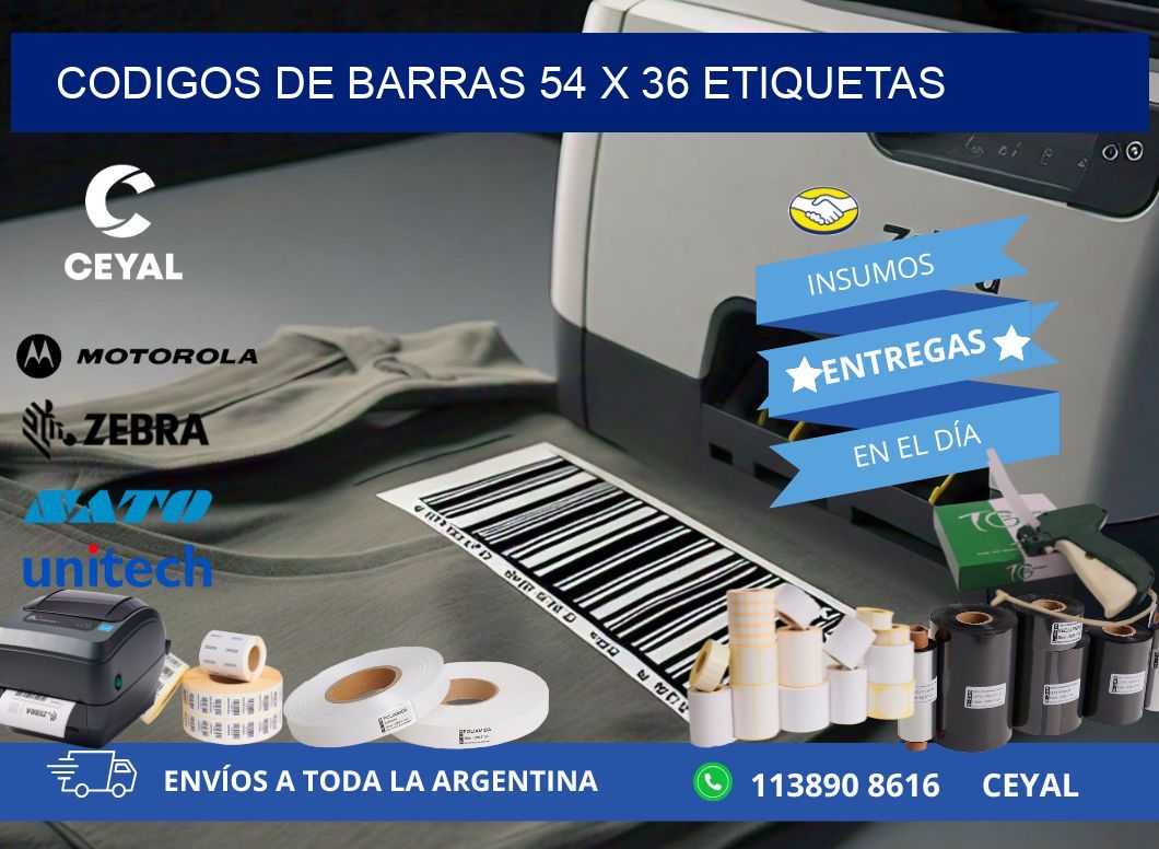 codigos de barras 54 x 36 etiquetas