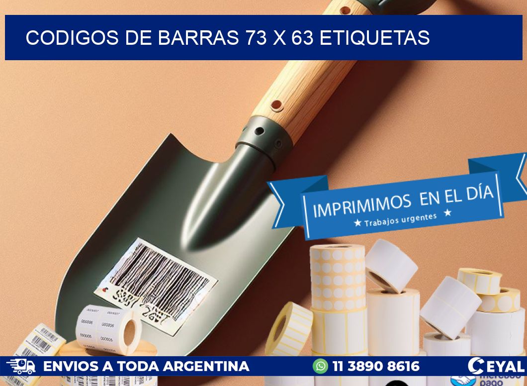 codigos de barras 73 x 63 etiquetas