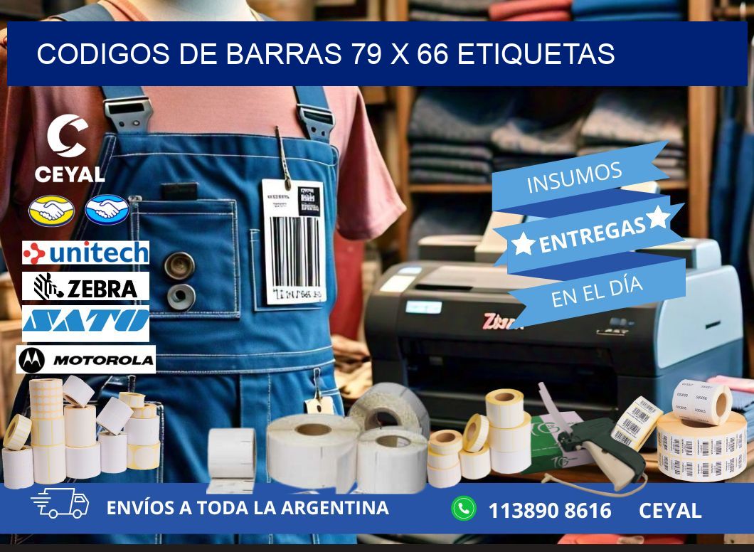 codigos de barras 79 x 66 etiquetas