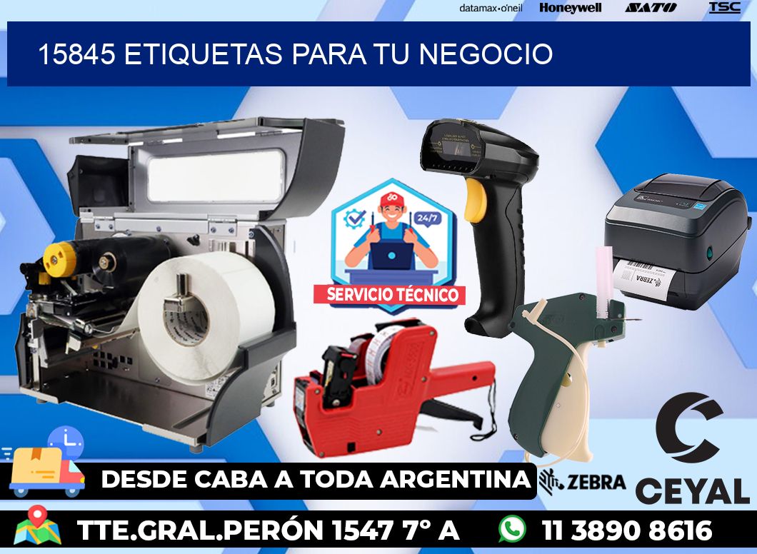 15845 etiquetas para tu negocio