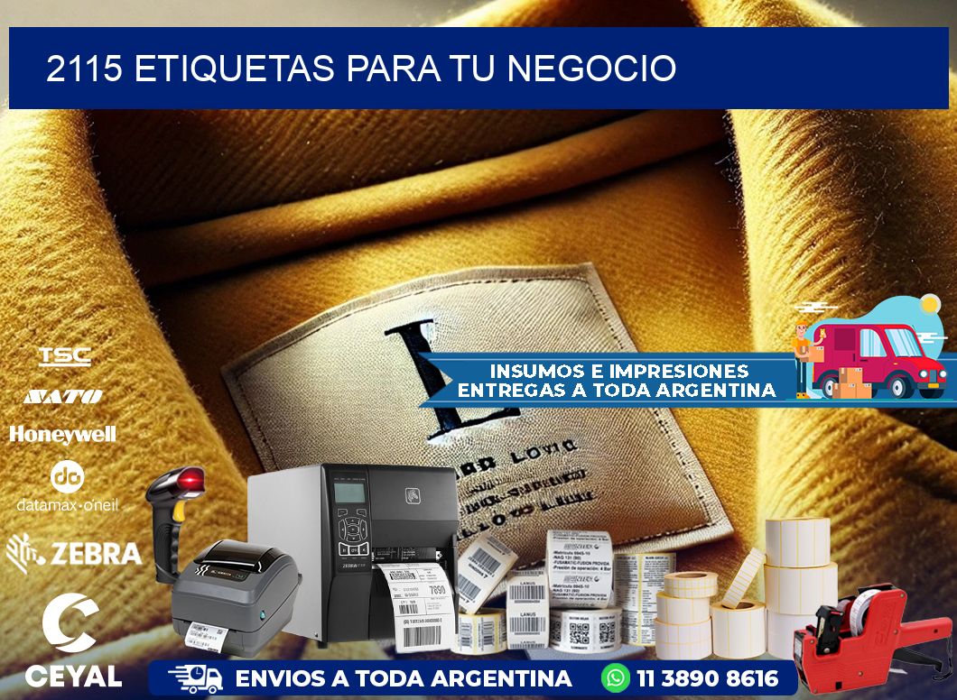 2115 etiquetas para tu negocio