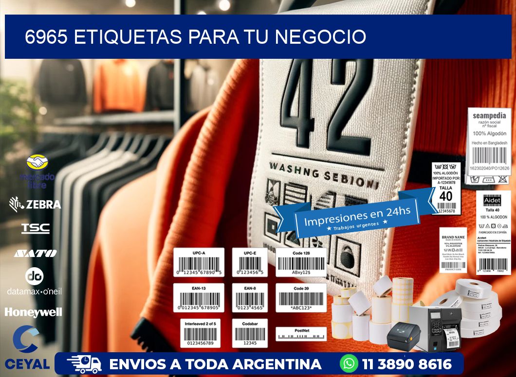 6965 etiquetas para tu negocio