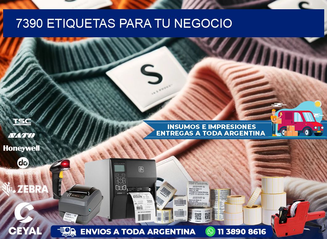 7390 etiquetas para tu negocio