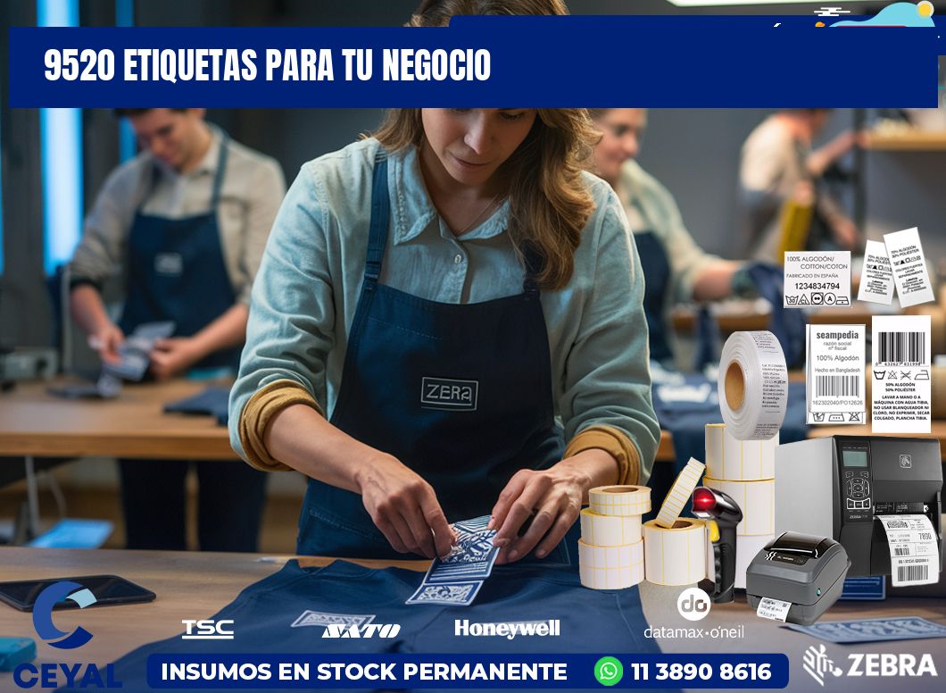 9520 etiquetas para tu negocio