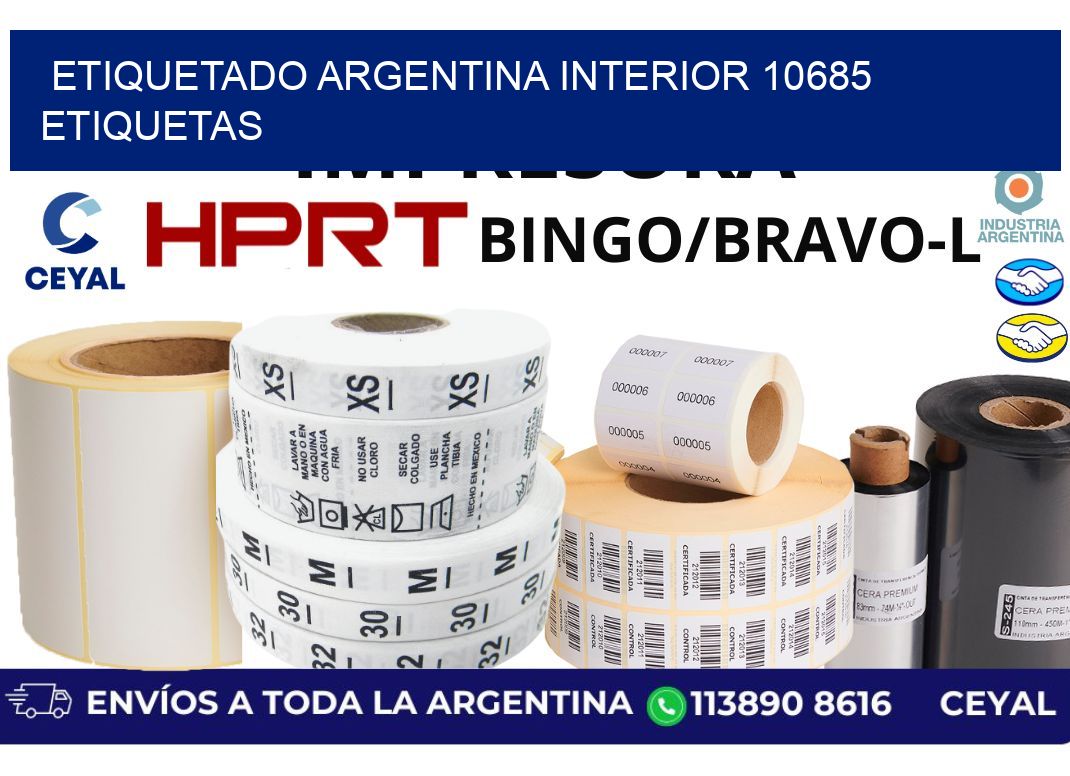 etiquetado argentina interior 10685 etiquetas
