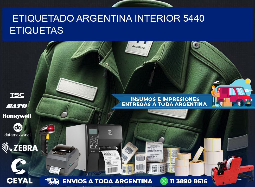 etiquetado argentina interior 5440 etiquetas