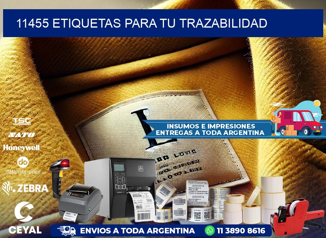 11455 etiquetas para tu trazabilidad