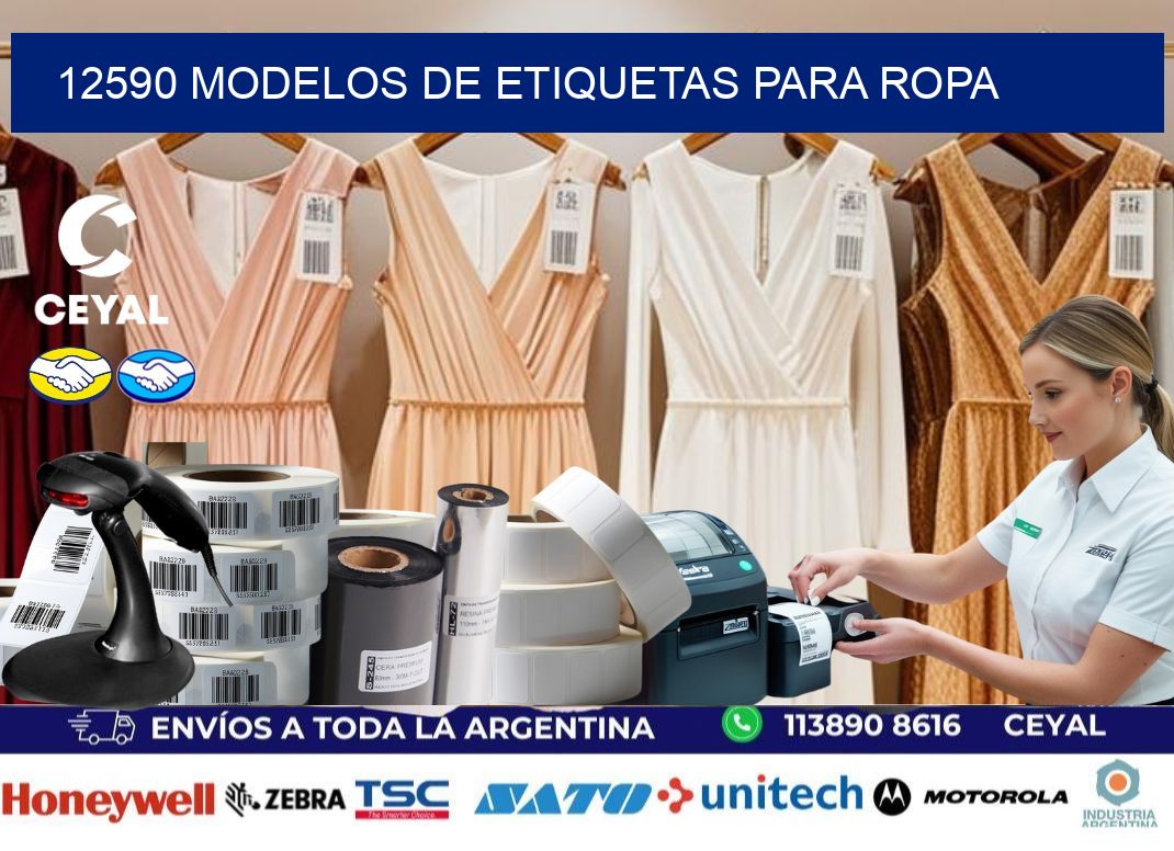 12590 Modelos de etiquetas para ropa