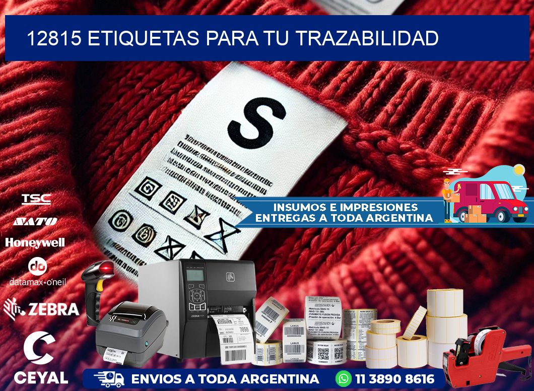 12815 etiquetas para tu trazabilidad