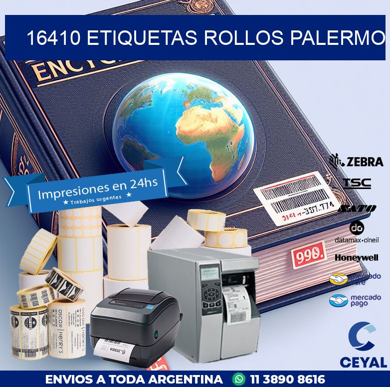 16410 etiquetas rollos PALERMO
