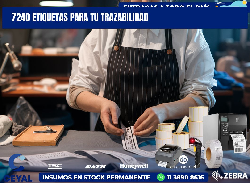 7240 etiquetas para tu trazabilidad