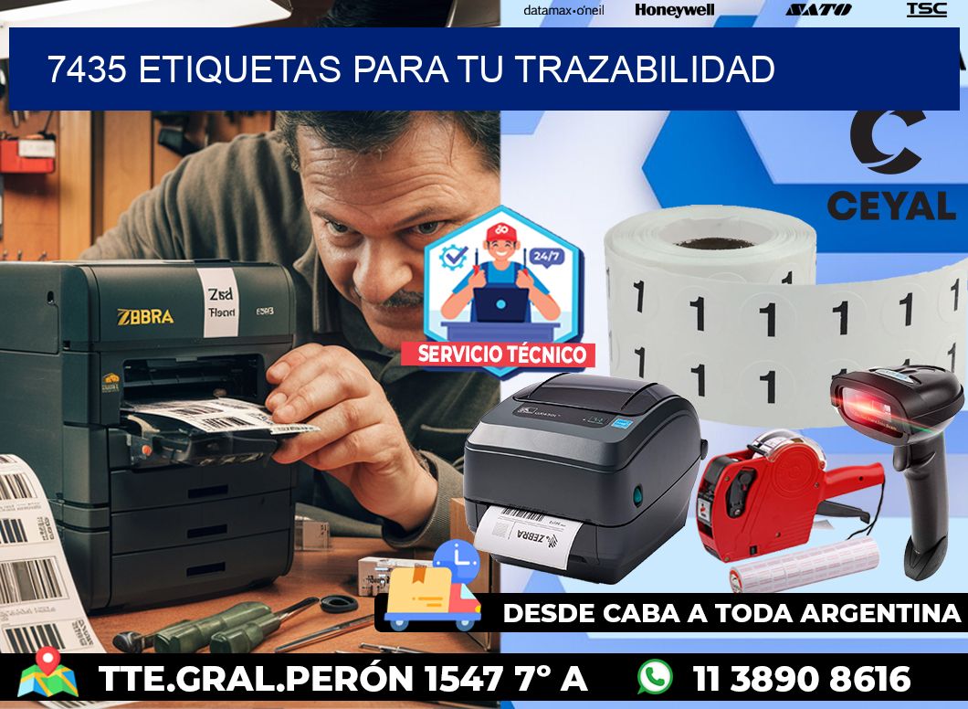 7435 etiquetas para tu trazabilidad