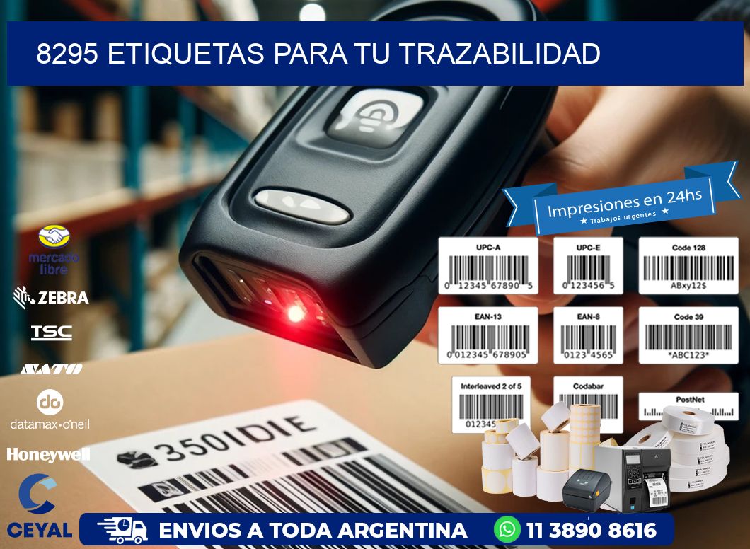 8295 etiquetas para tu trazabilidad