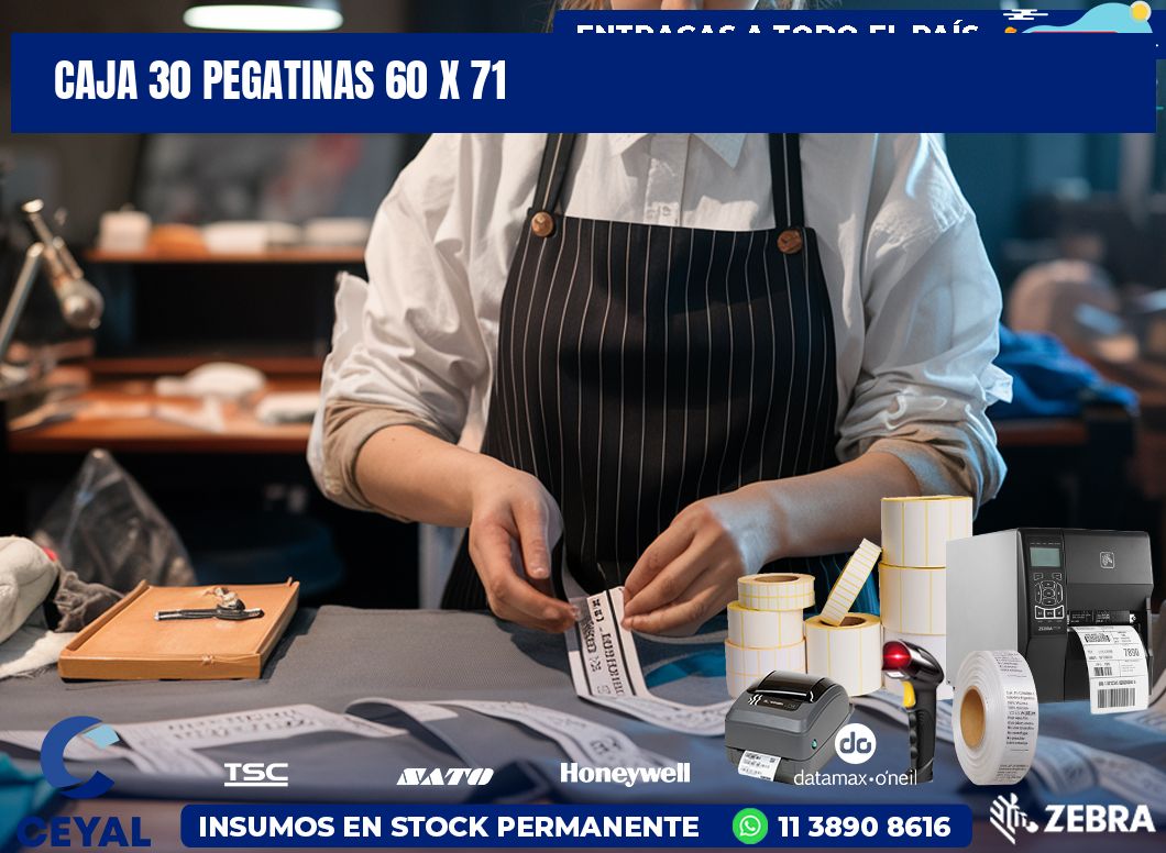 CAJA 30 PEGATINAS 60 x 71