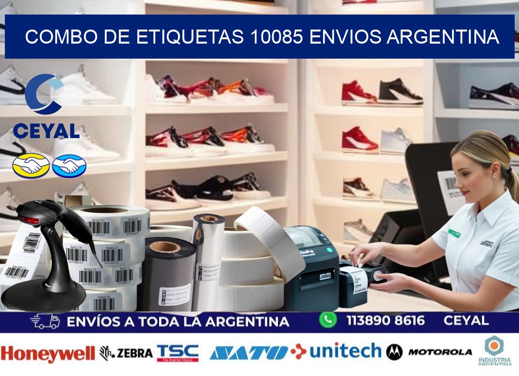 Combo de etiquetas 10085 ENVIOS ARGENTINA