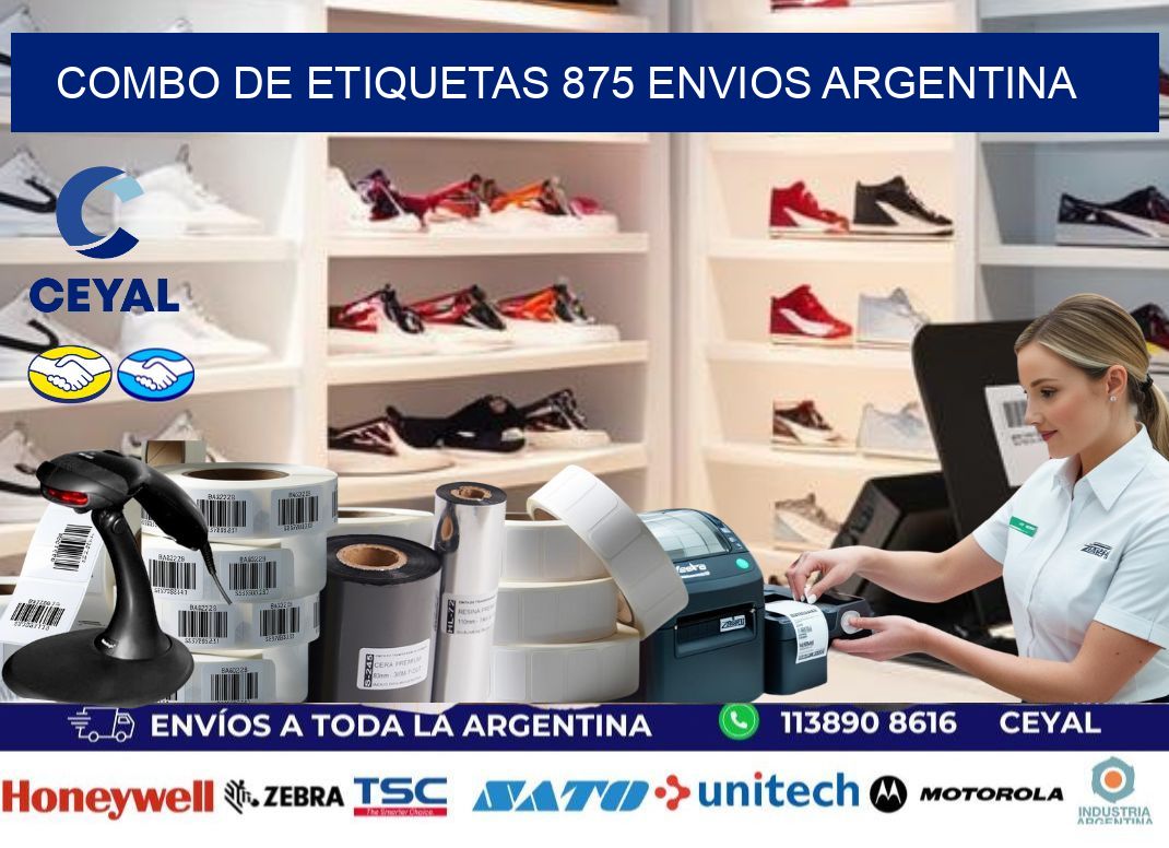 Combo de etiquetas 875 ENVIOS ARGENTINA