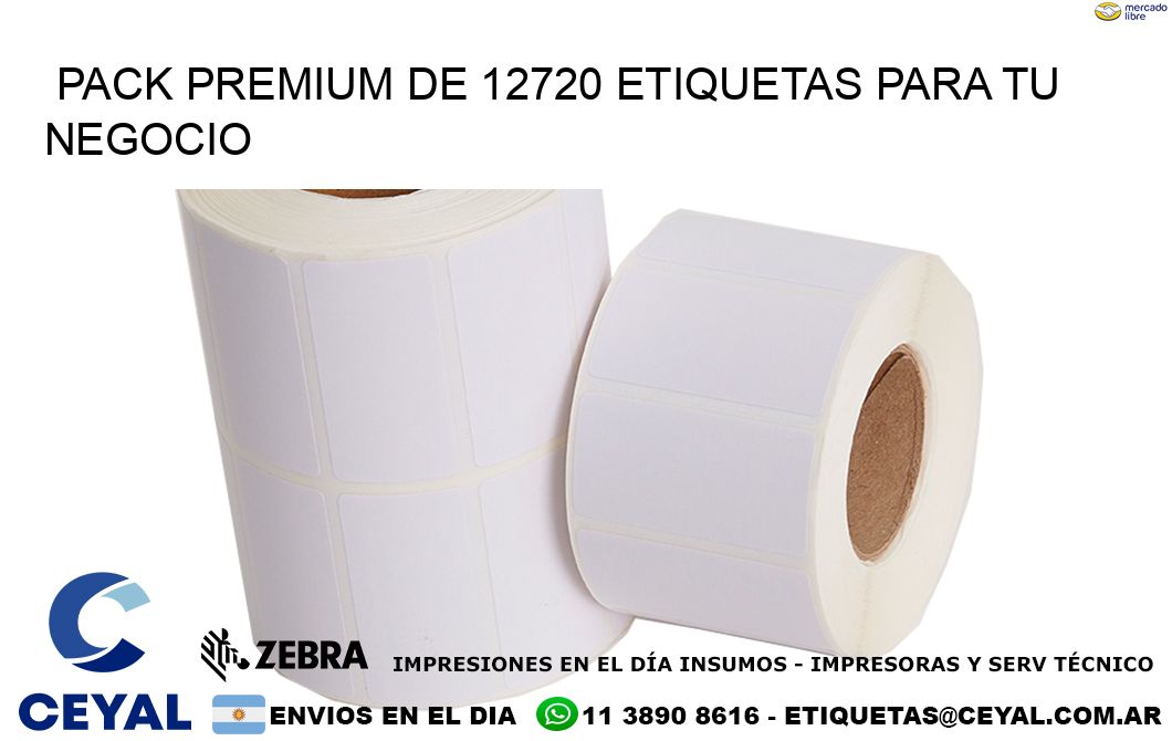 Pack premium de 12720 etiquetas para tu negocio