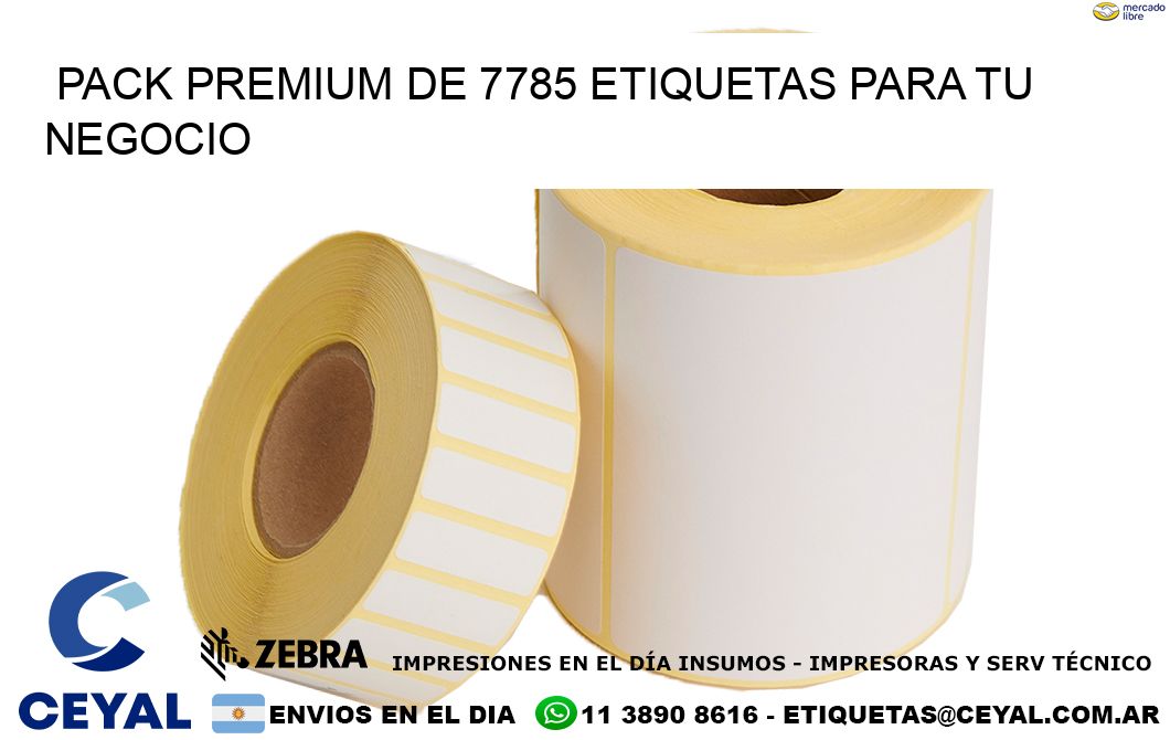 Pack premium de 7785 etiquetas para tu negocio