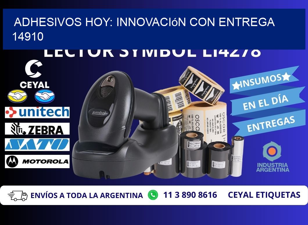 Adhesivos Hoy: Innovación con Entrega 14910