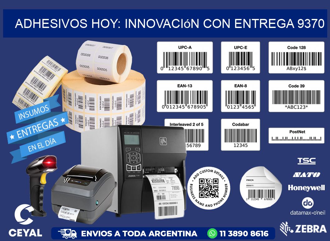 Adhesivos Hoy: Innovación con Entrega 9370