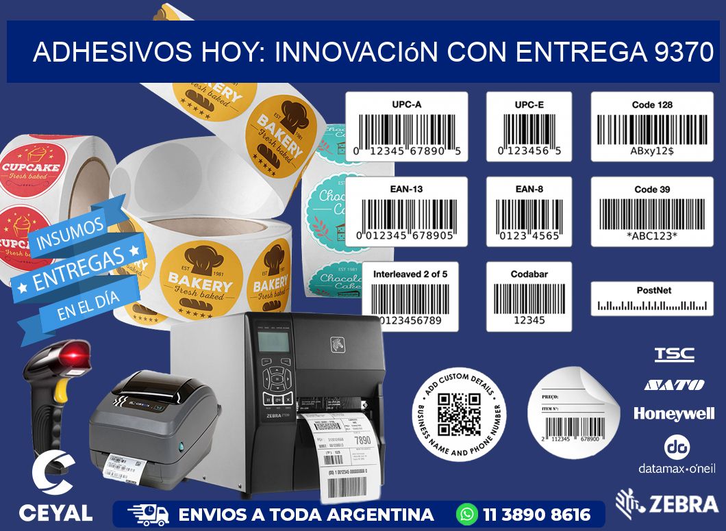 Adhesivos Hoy: Innovación con Entrega 9370