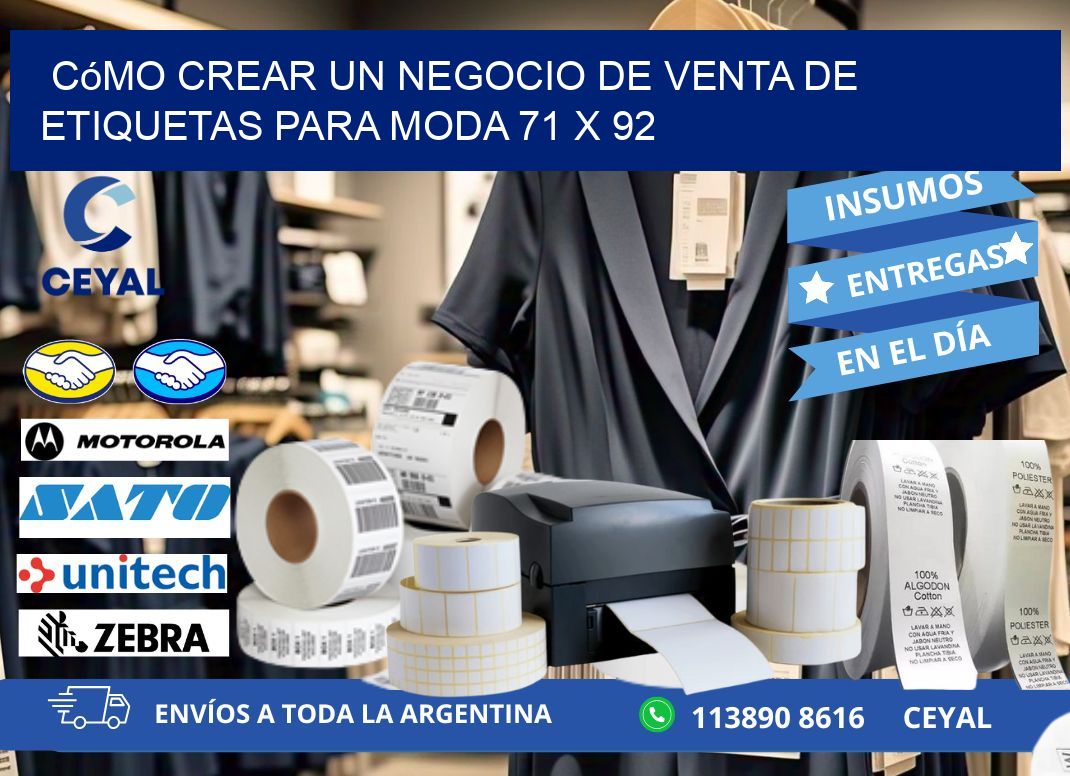 Cómo Crear un Negocio de Venta de Etiquetas para Moda 71 x 92
