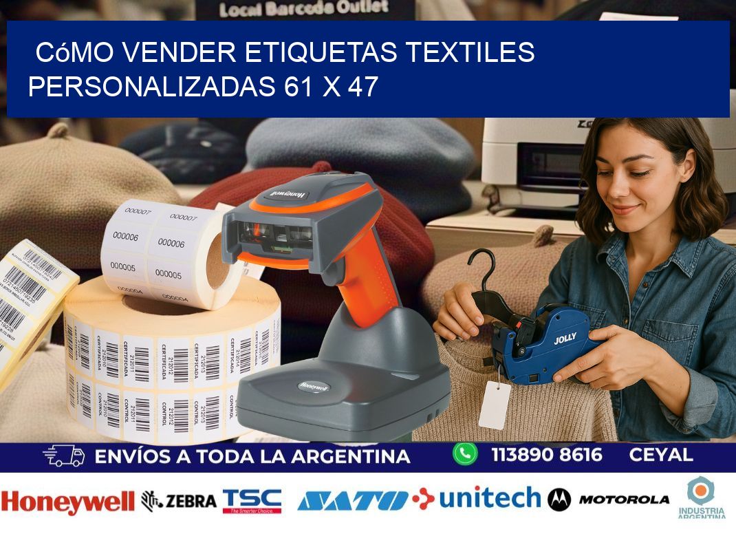 Cómo Vender Etiquetas Textiles Personalizadas 61 x 47