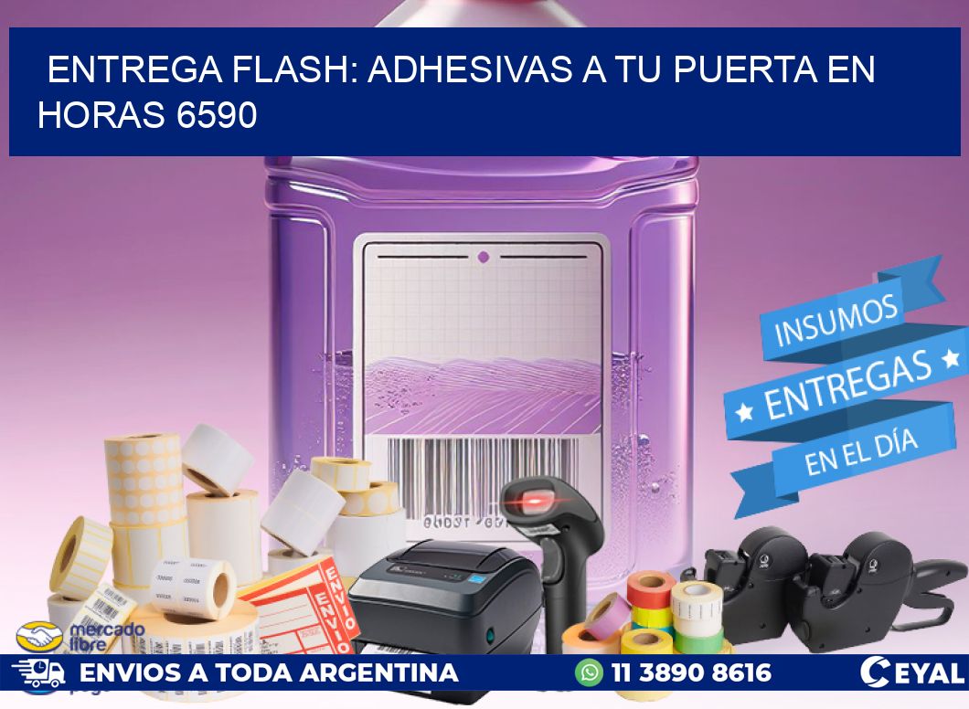 Entrega Flash: Adhesivas A Tu Puerta en Horas 6590