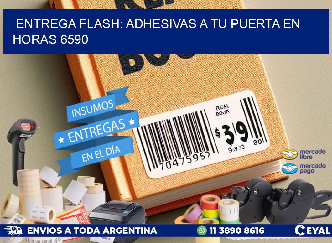 Entrega Flash: Adhesivas A Tu Puerta en Horas 6590