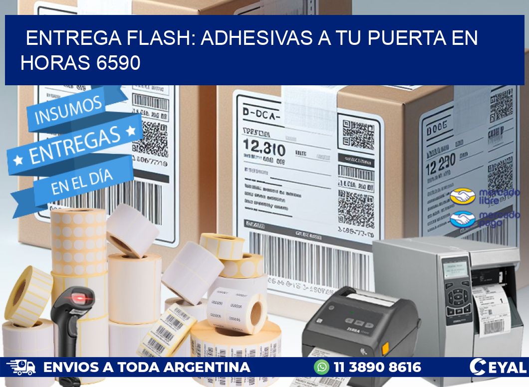 Entrega Flash: Adhesivas A Tu Puerta en Horas 6590