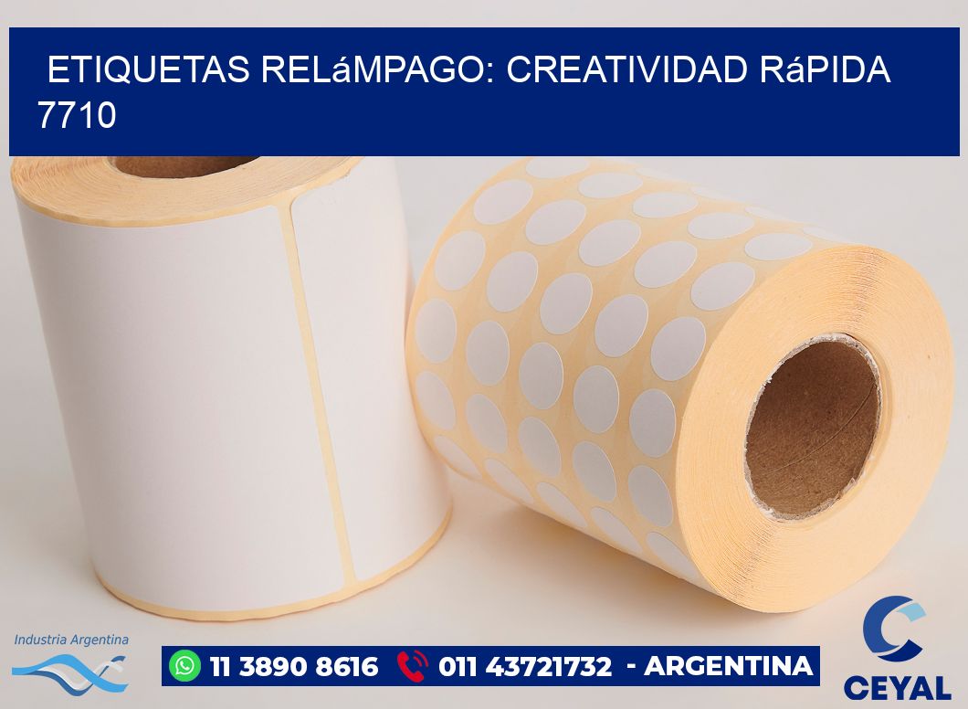 Etiquetas Relámpago: Creatividad Rápida 7710