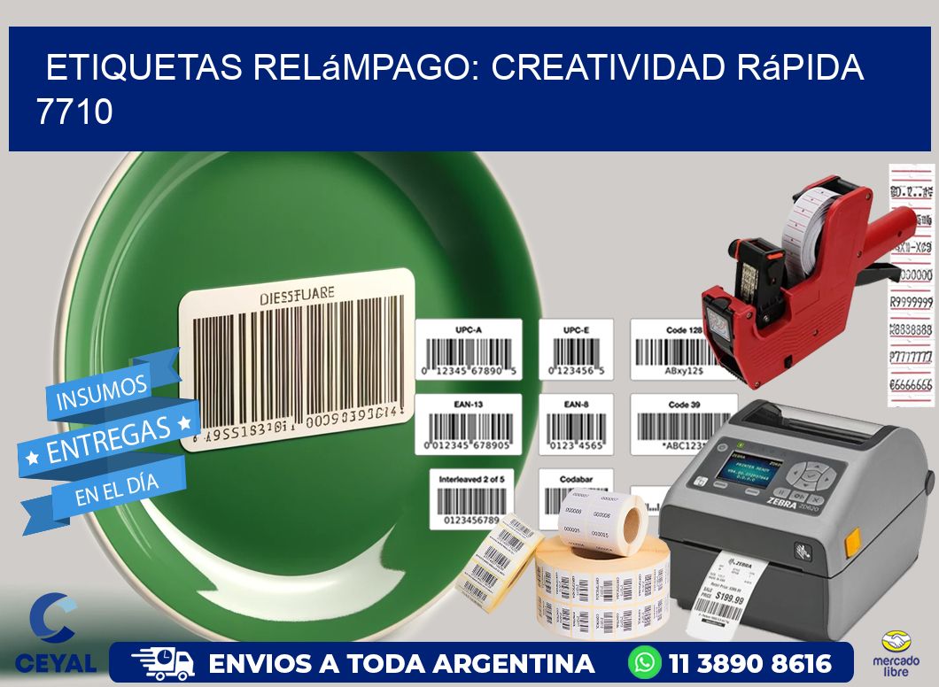Etiquetas Relámpago: Creatividad Rápida 7710