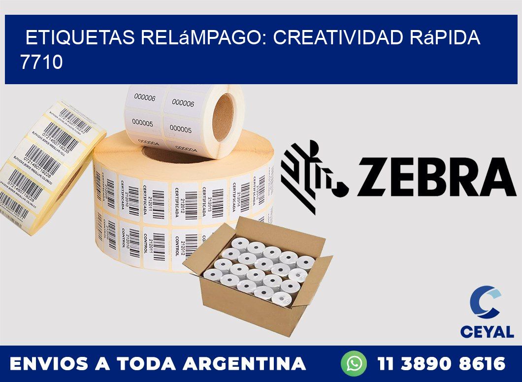 Etiquetas Relámpago: Creatividad Rápida 7710