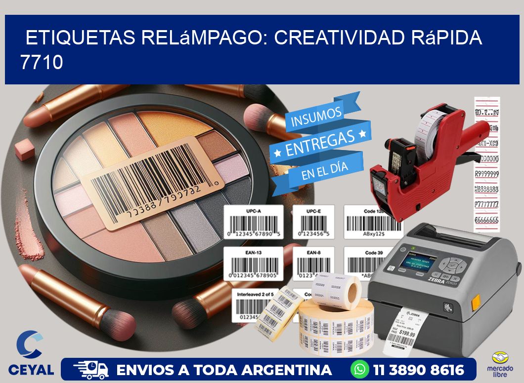 Etiquetas Relámpago: Creatividad Rápida 7710