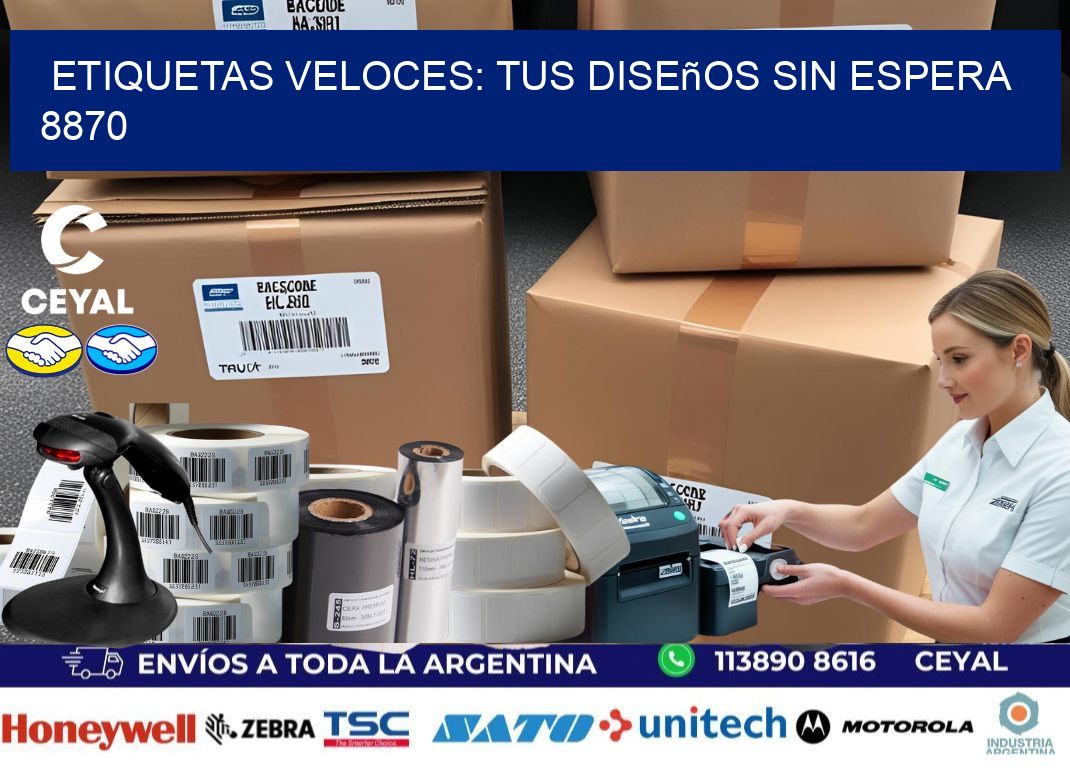 Etiquetas Veloces: Tus Diseños sin Espera 8870