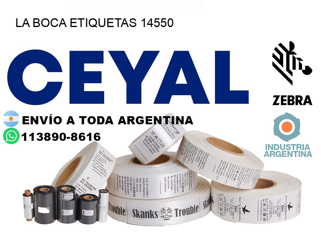 La Boca etiquetas 14550