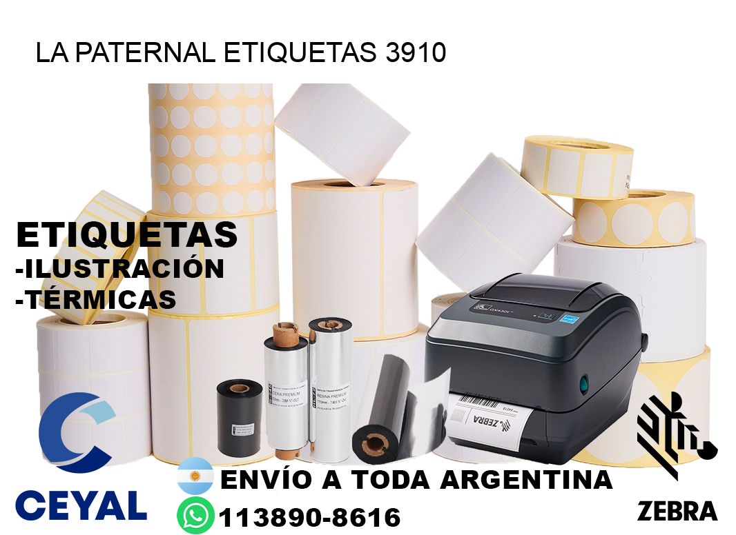 La Paternal etiquetas 3910