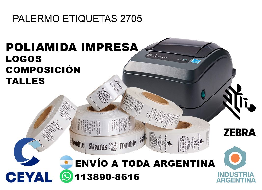 Palermo etiquetas 2705