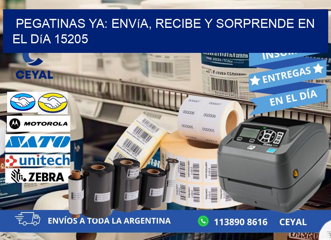 Pegatinas Ya: Envía, Recibe y Sorprende en el Día 15205