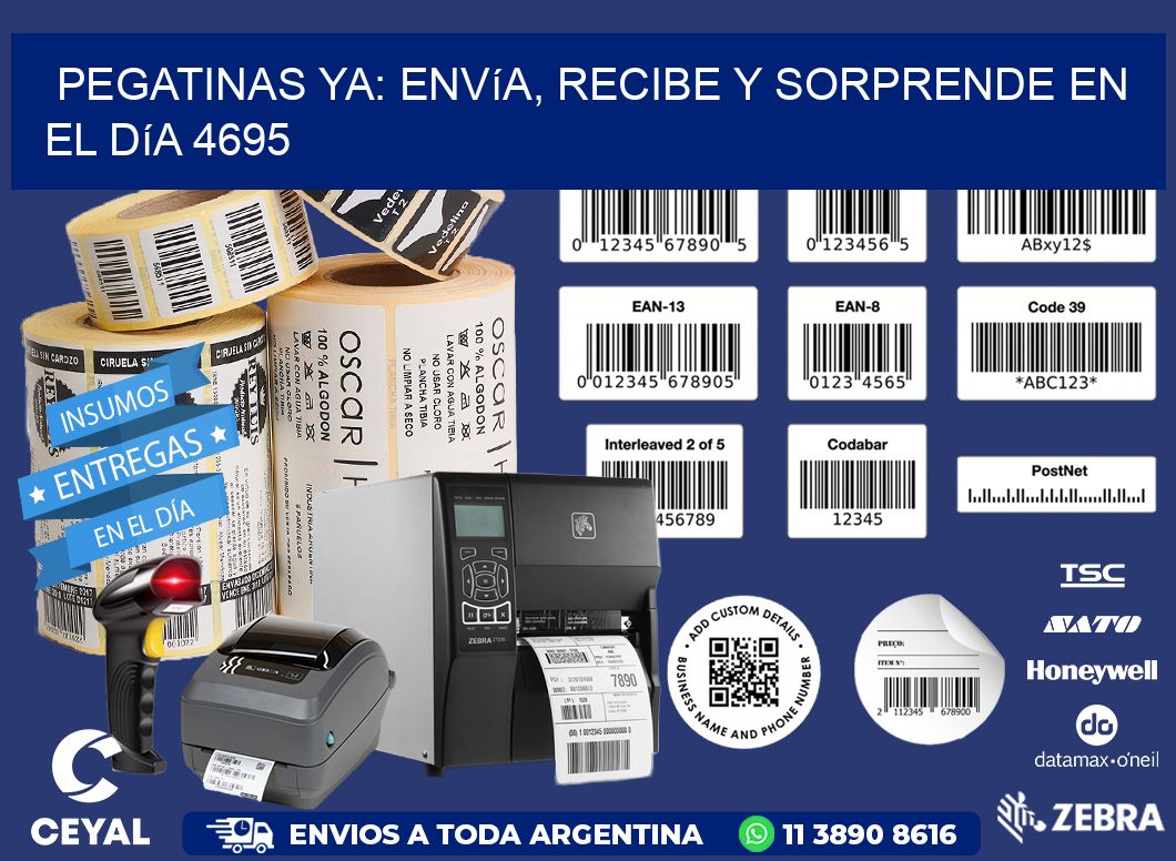 Pegatinas Ya: Envía, Recibe y Sorprende en el Día 4695