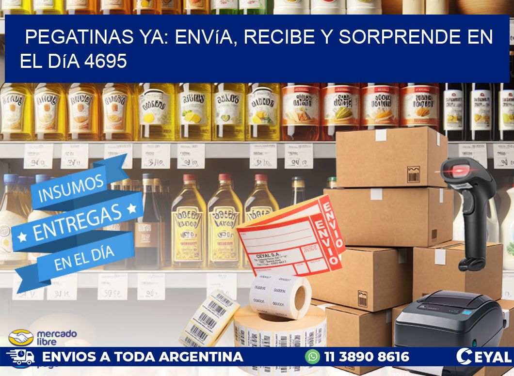 Pegatinas Ya: Envía, Recibe y Sorprende en el Día 4695