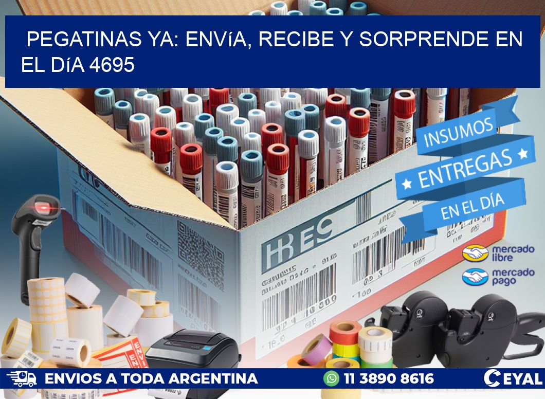 Pegatinas Ya: Envía, Recibe y Sorprende en el Día 4695